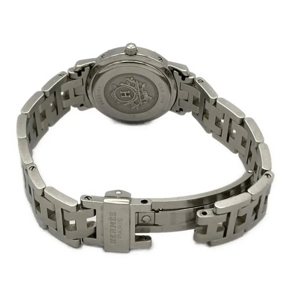HERMES Clipper Silver Women's Wrist Watch 459-081225 - Picture 3 of 7